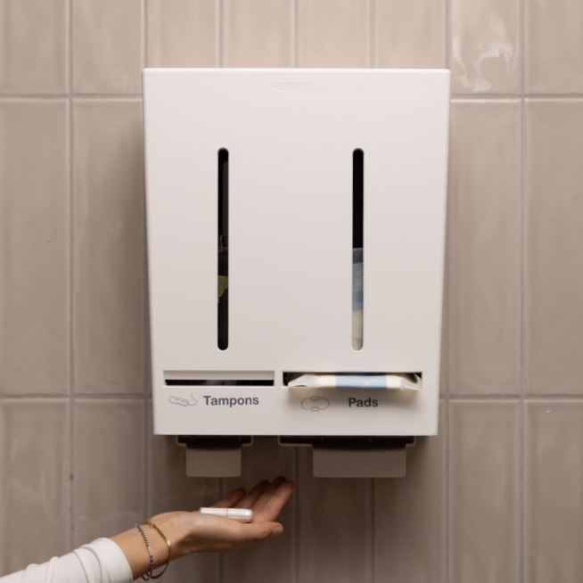 Dispenser voor maandverband